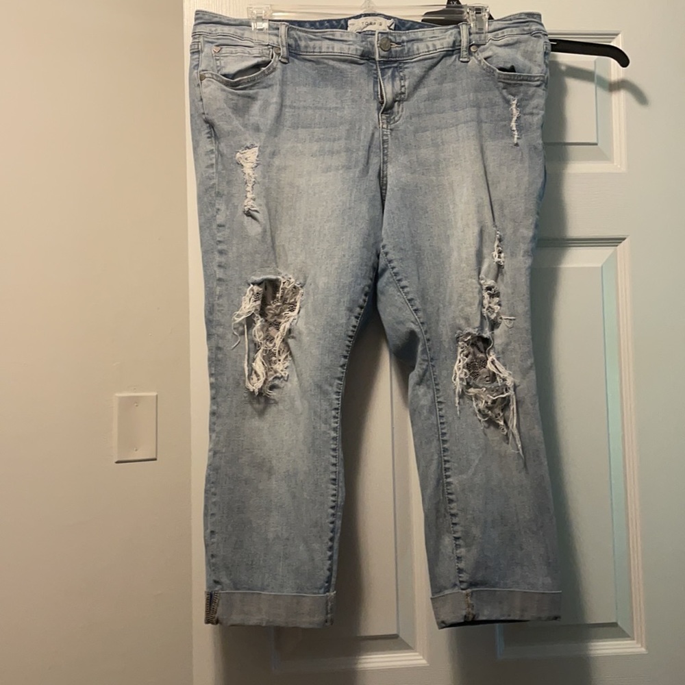 Boyfriend Crop Jeans